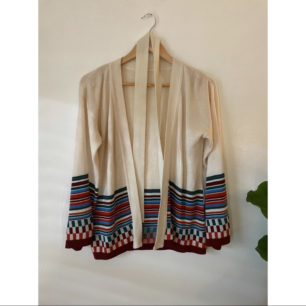 SOLD Vintage 1970’s Space Dyed Cardigan